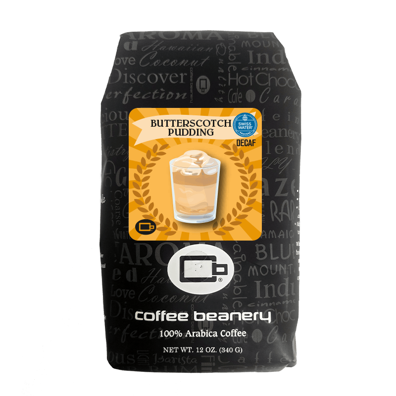 Coffee Beanery Exclusive 12oz / Decaf / Automatic Drip Butterscotch Pudding Flavored Coffee | May 2026