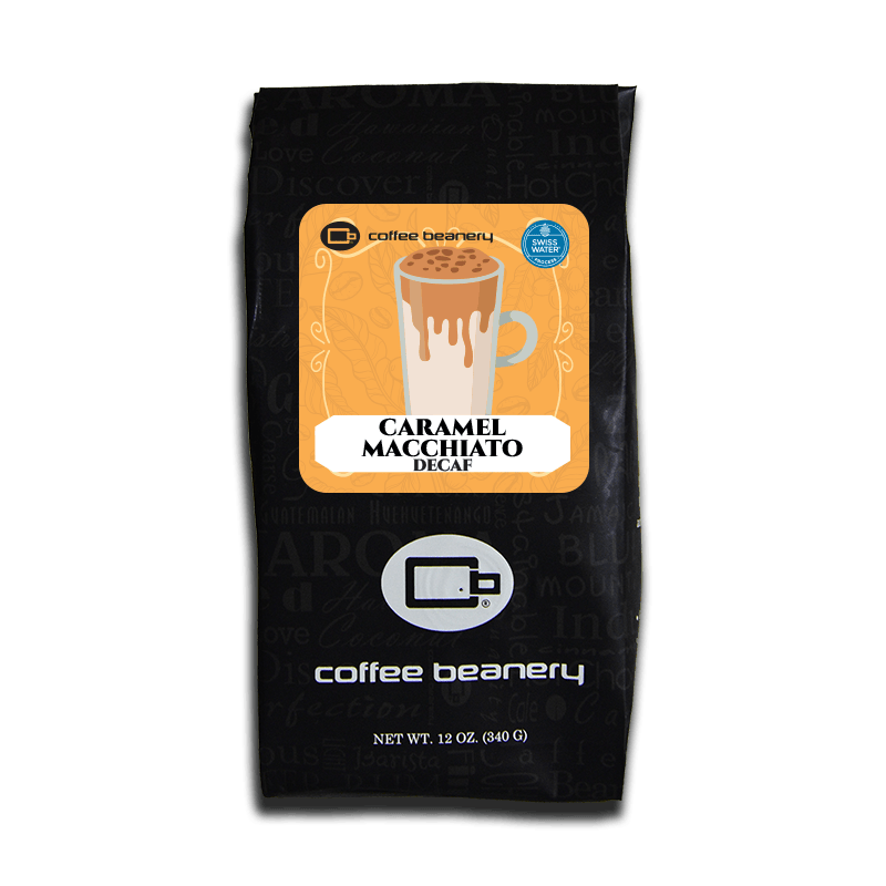 Coffee Beanery Exclusive 12oz / Decaf / Automatic Drip Caramel Macchiato Flavored Coffee | January 2026