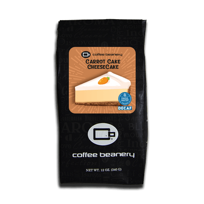 Coffee Beanery Exclusive 12oz / Decaf / Automatic Drip Carrot Cake Cheesecake Flavored Coffee | November 2023