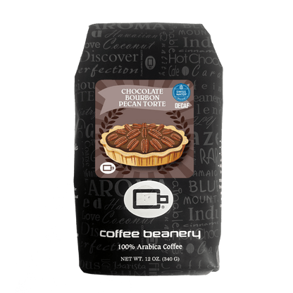 Coffee Beanery Exclusive 12oz / Decaf / Automatic Drip Chocolate Bourbon Pecan Torte Flavored Coffee | May 2026