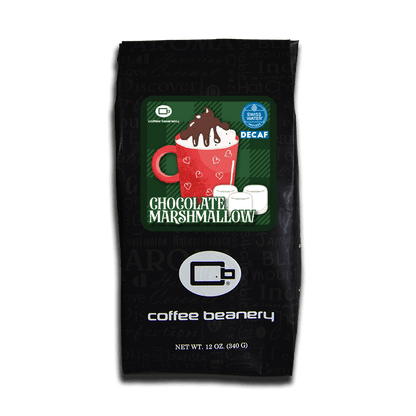 Coffee Beanery Exclusive 12oz / Decaf / Automatic Drip Chocolate Marshmallow Cocoa Flavored Coffee | January 2024