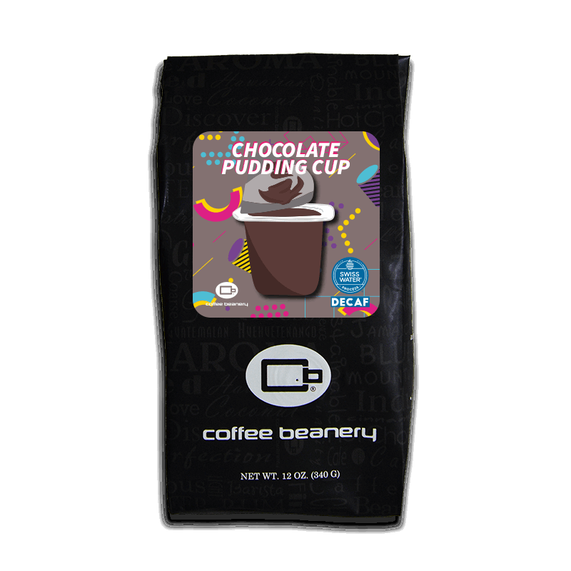 Coffee Beanery Exclusive 12oz / Decaf / Automatic Drip Chocolate Pudding Cup Flavored Coffee | September 2023