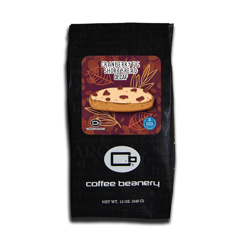 Coffee Beanery Exclusive 12oz / Decaf / Automatic Drip Cranberry Fig Shortbread Flavored Coffee | November 2025