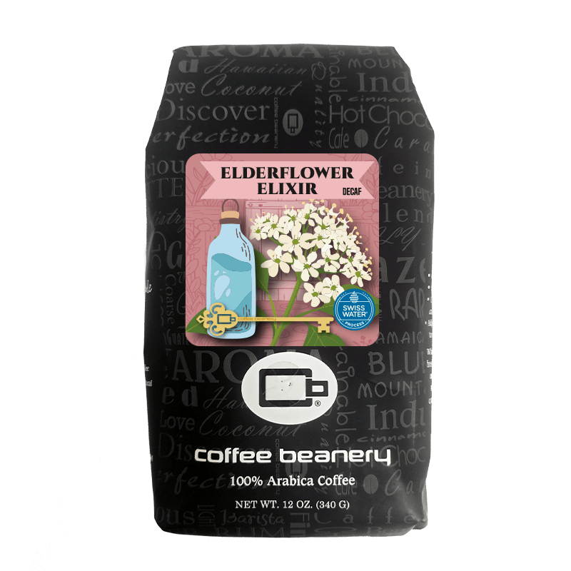 Coffee Beanery Exclusive 12oz / Decaf / Automatic Drip Elderflower Elixir Flavored Coffee | July 2026