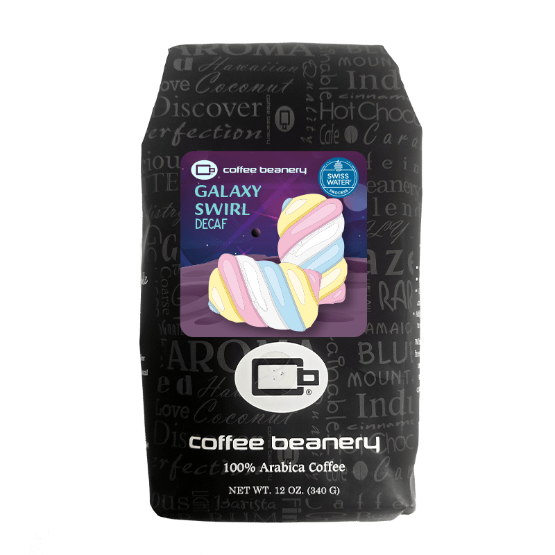 Coffee Beanery Exclusive 12oz / Decaf / Automatic Drip Galaxy (Marshmallow) Swirl Flavored Coffee | June 2026