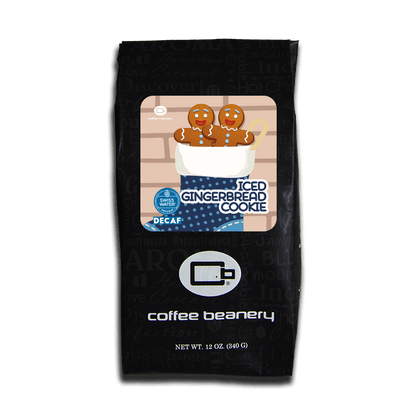Coffee Beanery Exclusive 12oz / Decaf / Automatic Drip Iced Gingerbread Cookie Flavored Coffee | December 2023