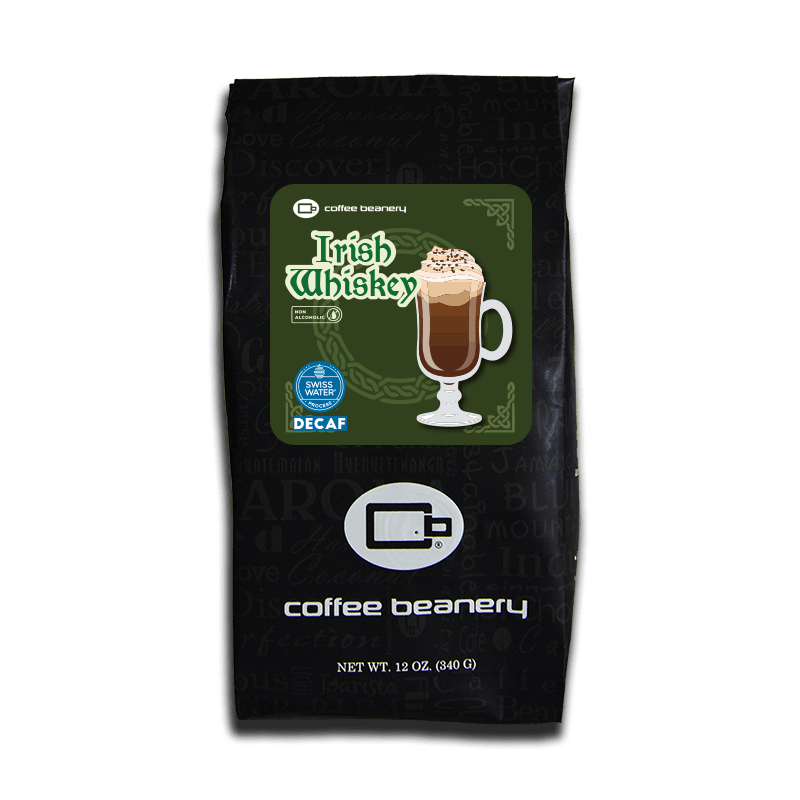Coffee Beanery Exclusive 12oz / Decaf / Automatic Drip Irish Whiskey (N/A) Flavored Coffee | March 2024