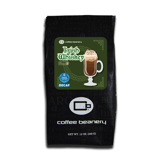 Coffee Beanery Exclusive 12oz / Decaf / Automatic Drip Irish Whiskey (N/A) Flavored Coffee | March 2024