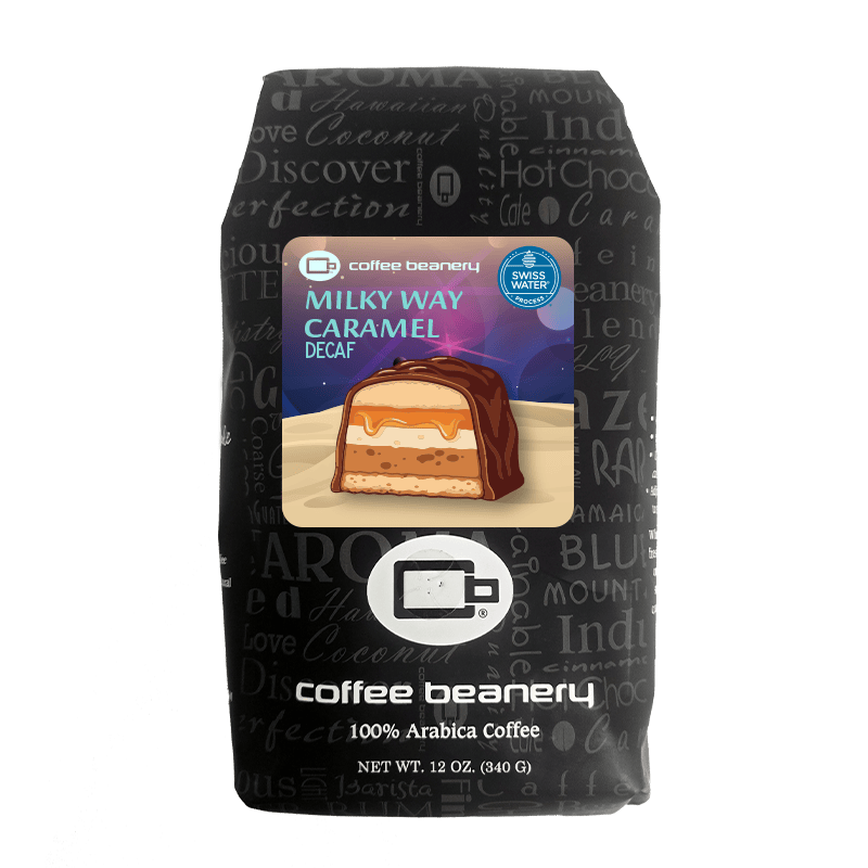 Coffee Beanery Exclusive 12oz / Decaf / Automatic Drip Milky Way Caramel Flavored Coffee | June 2026
