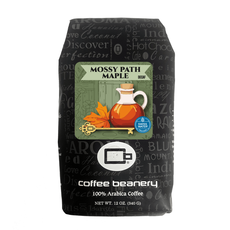 Coffee Beanery Exclusive 12oz / Decaf / Automatic Drip Mossy Path Maple Flavored Coffee | July 2026