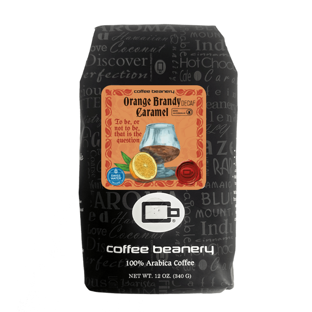 Coffee Beanery Exclusive 12oz / Decaf / Automatic Drip Orange Brandy Caramel Flavored Coffee | April 2026