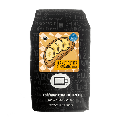 Coffee Beanery Exclusive 12oz / Decaf / Automatic Drip Peanut Butter and Banana Flavored Coffee | September 2026