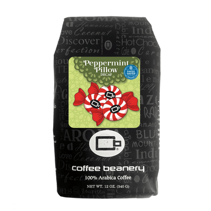 Coffee Beanery Exclusive 12oz / Decaf / Automatic Drip Peppermint Pillow Flavored Coffee | August 2026