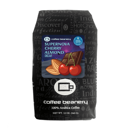 Coffee Beanery Exclusive 12oz / Decaf / Automatic Drip Supernova Cherry Almond Flavored Coffee | June 2026