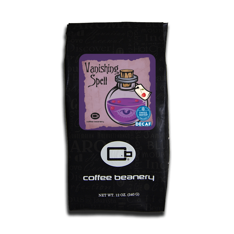 Coffee Beanery Exclusive 12oz / Decaf / Automatic Drip Vanishing Spell Flavored Coffee | October 2023 Exclusive