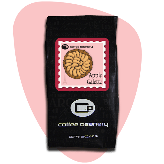 Coffee Beanery Exclusive 12oz / Regular / Automatic Drip Apple Galette Flavored Coffee | February 2024