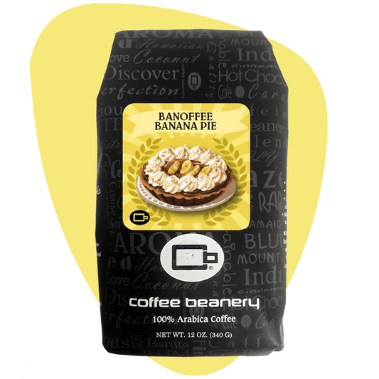 Coffee Beanery Exclusive 12oz / Regular / Automatic Drip Banoffee Banana Pie  Flavored Coffee | May 2026