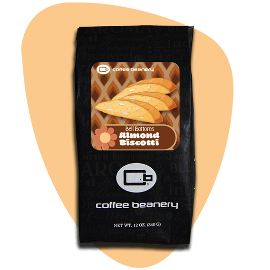 Coffee Beanery Exclusive 12oz / Regular / Automatic Drip Bell Bottom Almond Biscotti Flavored Coffee | September 2025 VIP
