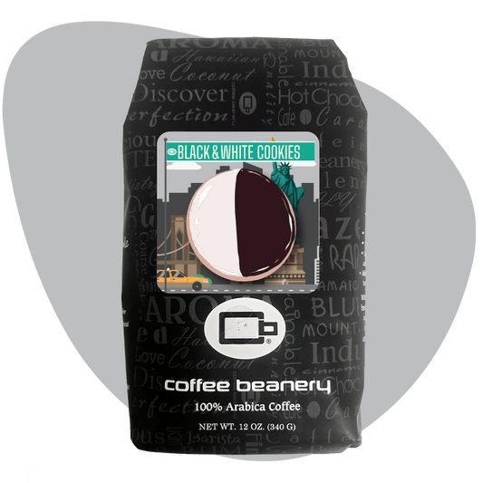 Coffee Beanery Exclusive 12oz / Regular / Automatic Drip Black and White Cookies Flavored Coffee | February 2026