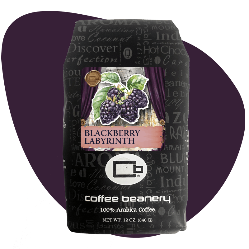 Coffee Beanery Exclusive 12oz / Regular / Automatic Drip Blackberry Labyrinth Flavored Coffee | October 2026 VIP