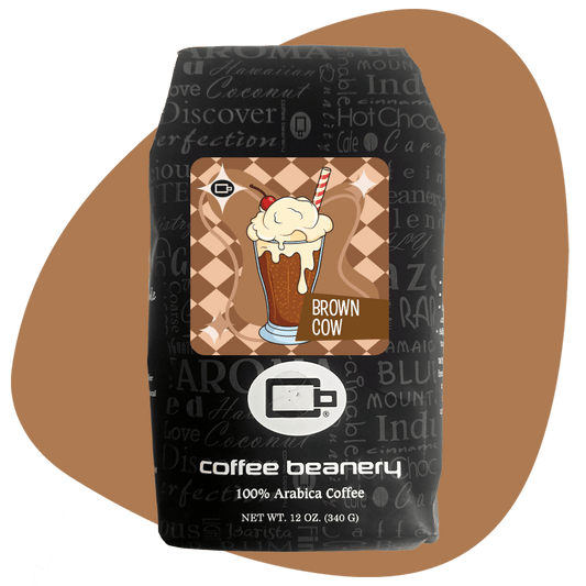 Coffee Beanery Exclusive 12oz / Regular / Automatic Drip Brown Cow Flavored Coffee | September 2026