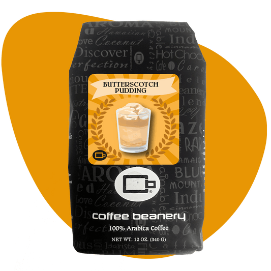 Coffee Beanery Exclusive 12oz / Regular / Automatic Drip Butterscotch Pudding Flavored Coffee | May 2026