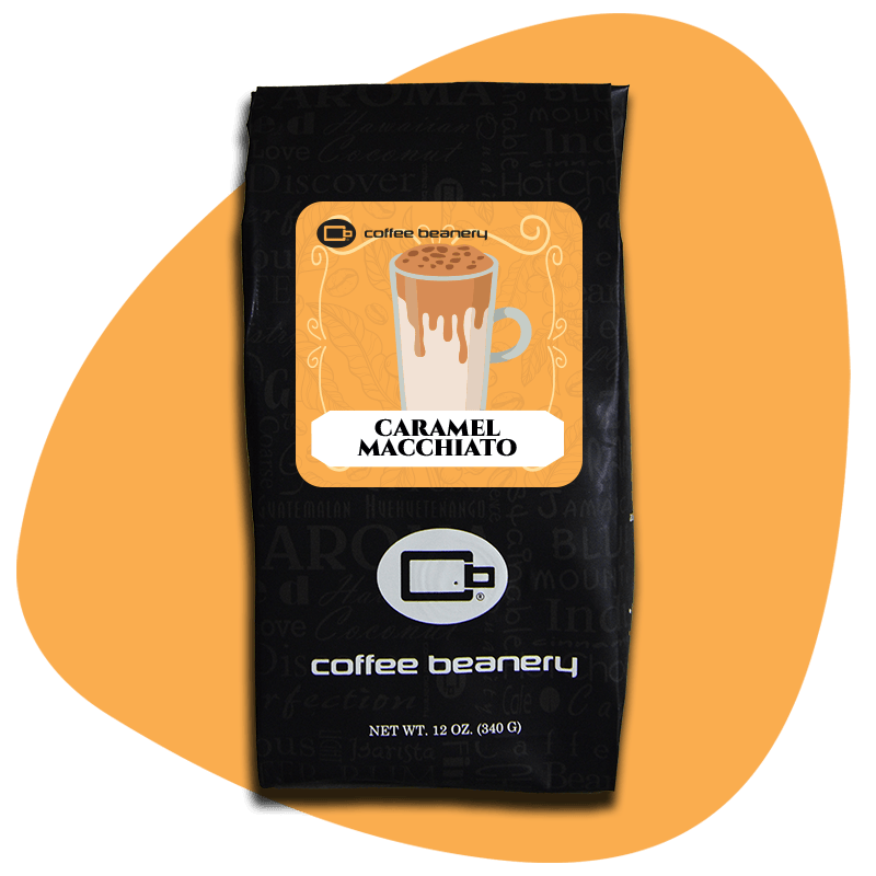 Coffee Beanery Exclusive 12oz / Regular / Automatic Drip Caramel Macchiato Flavored Coffee | January 2026