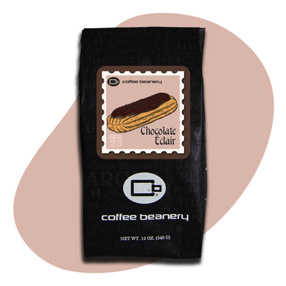 Coffee Beanery Exclusive 12oz / Regular / Automatic Drip Chocolate Éclair Flavored Coffee | February 2024