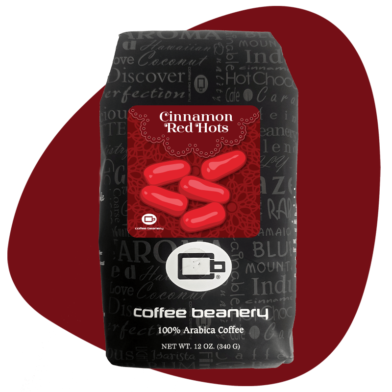 Coffee Beanery Exclusive 12oz / Regular / Automatic Drip Cinnamon Red Hots Flavored Coffee | August 2026