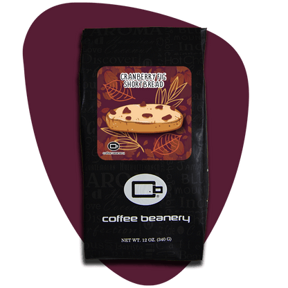 Coffee Beanery Exclusive 12oz / Regular / Automatic Drip Cranberry Fig Shortbread Flavored Coffee | November 2025