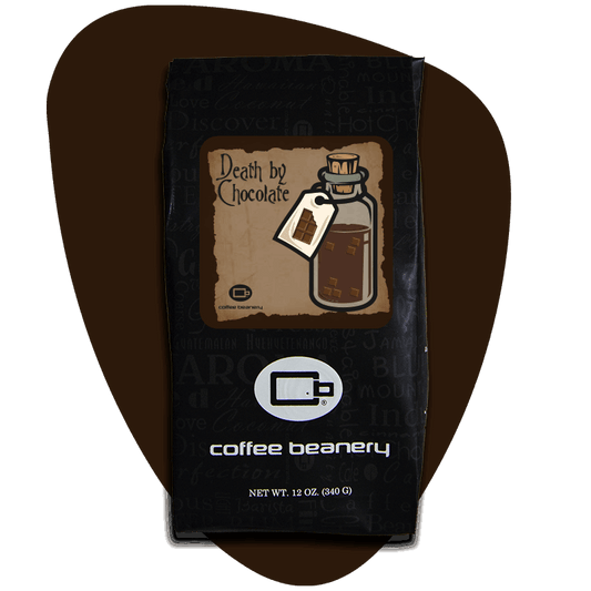 Coffee Beanery Exclusive 12oz / Regular / Automatic Drip Death by Chocolate Flavored Coffee | October 2023