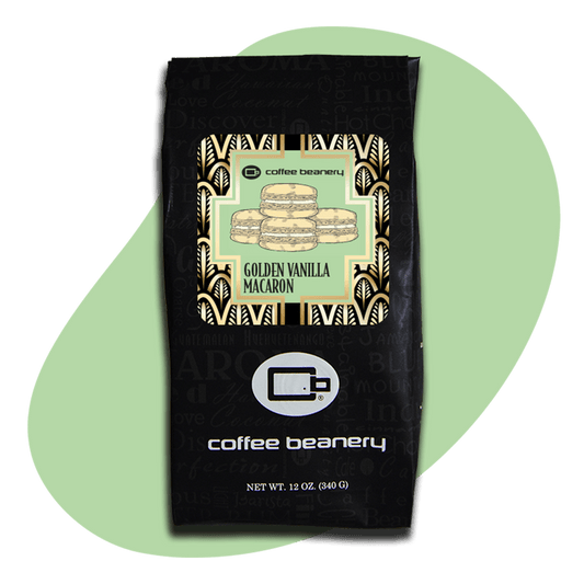 Coffee Beanery Exclusive 12oz / Regular / Automatic Drip Golden Vanilla Macaron Flavored Coffee | August 2025