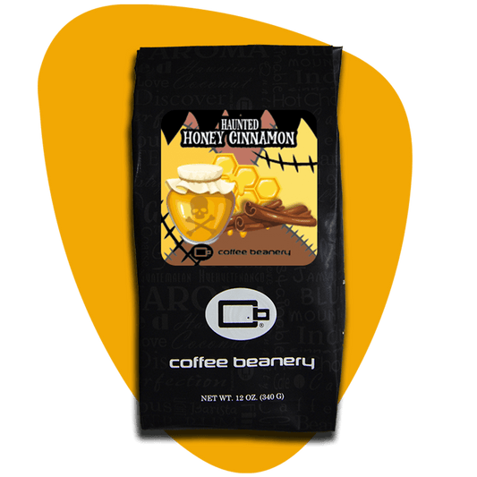 Coffee Beanery Exclusive 12oz / Regular / Automatic Drip Haunted Honey Cinnamon Flavored Coffee | October 2025