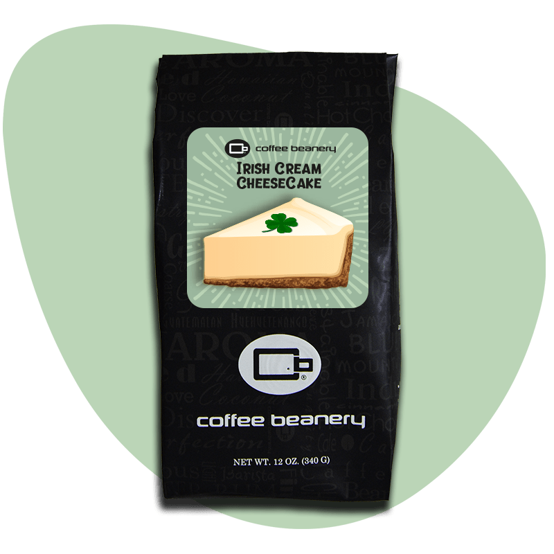 Coffee Beanery Exclusive 12oz / Regular / Automatic Drip Irish Cream Cheesecake Flavored Coffee | November 2023