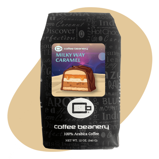 Coffee Beanery Exclusive 12oz / Regular / Automatic Drip Milky Way Caramel Flavored Coffee | June 2026