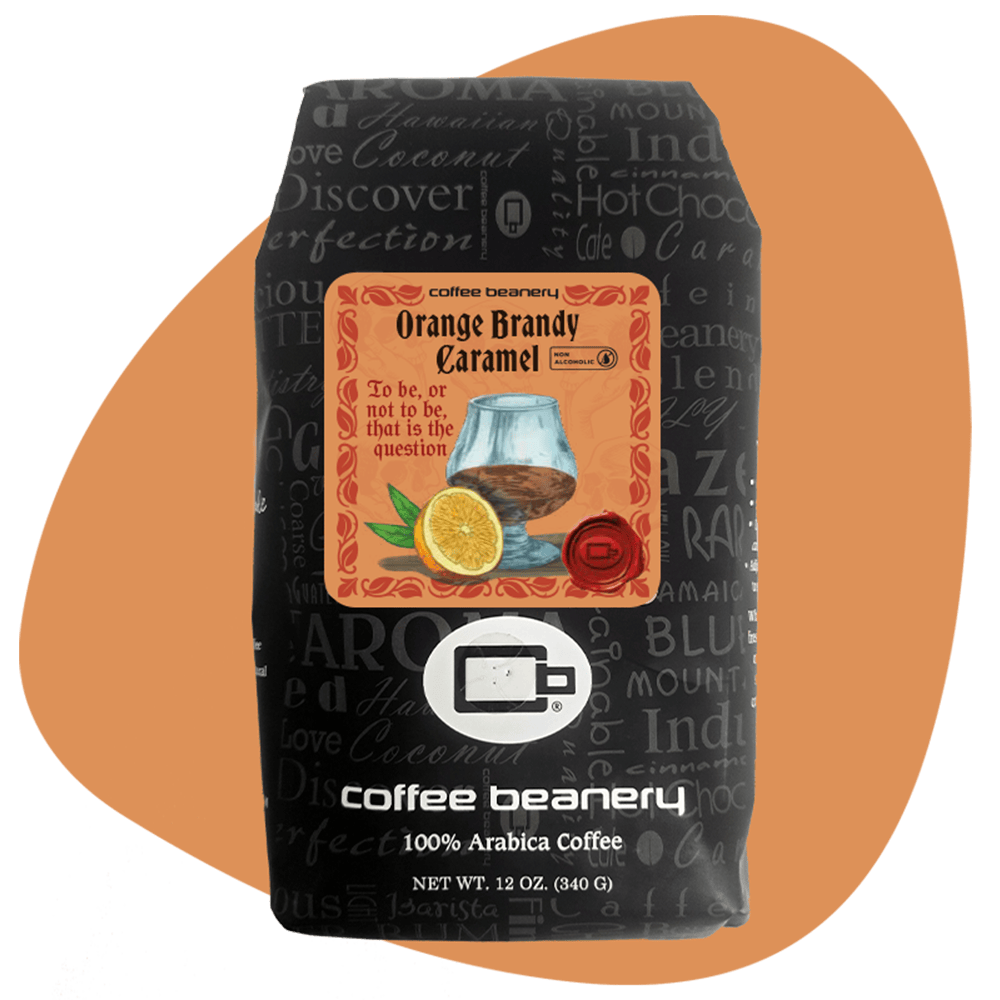 Coffee Beanery Exclusive 12oz / Regular / Automatic Drip Orange Brandy Caramel Flavored Coffee | April 2026