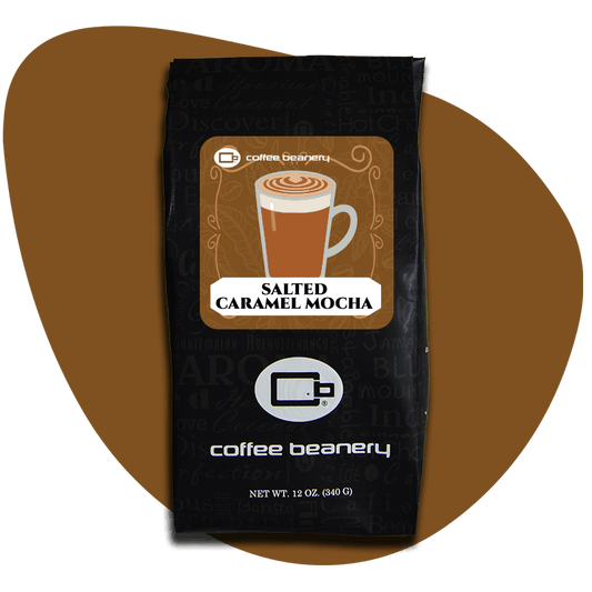 Coffee Beanery Exclusive 12oz / Regular / Automatic Drip Salted Caramel Mocha Flavored Coffee | January 2026