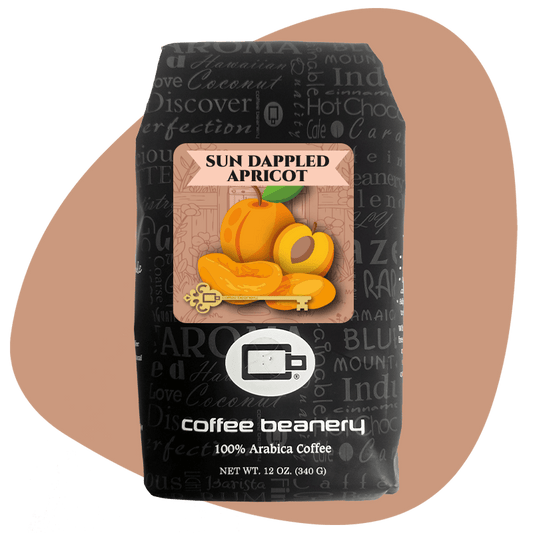 Coffee Beanery Exclusive 12oz / Regular / Automatic Drip Sun Dappled Apricot Flavored Coffee | July 2026