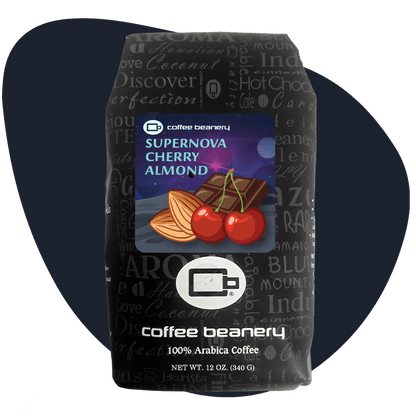Coffee Beanery Exclusive 12oz / Regular / Automatic Drip Supernova Cherry Almond Flavored Coffee | June 2026