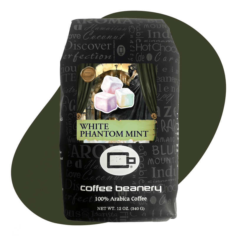 Coffee Beanery Exclusive 12oz / Regular / Automatic Drip White Phantom Mint Flavored Coffee | October 2026 VIP