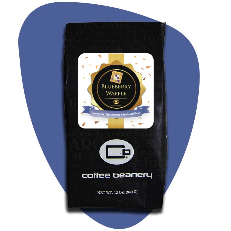 Coffee Beanery Exclusive Blueberry Waffle Flavored Coffee | May 2022