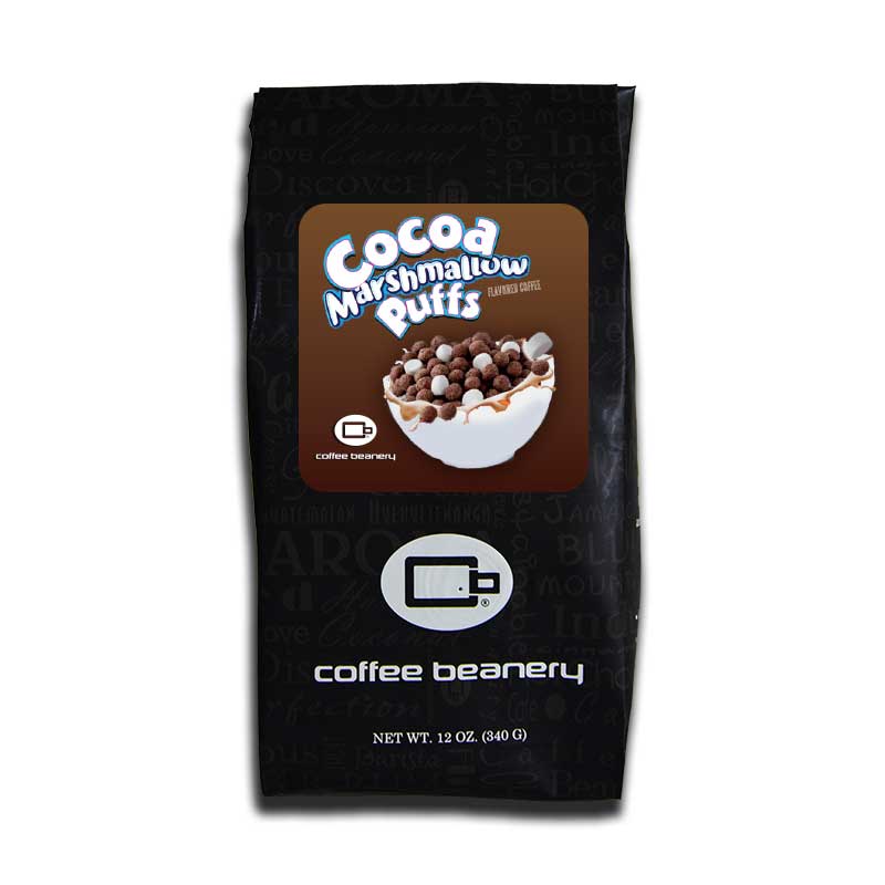Coffee Beanery Exclusive Cocoa Marshmallow Puffs Flavored Coffee | Nov 2021