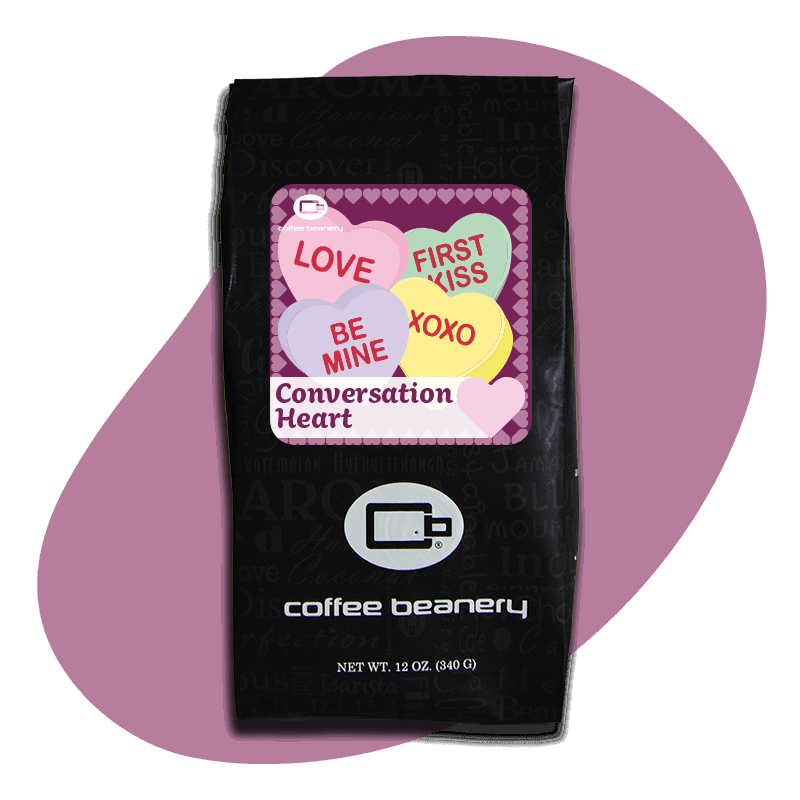 Coffee Beanery Exclusive Conversation Hearts Flavored Coffee | January 2023