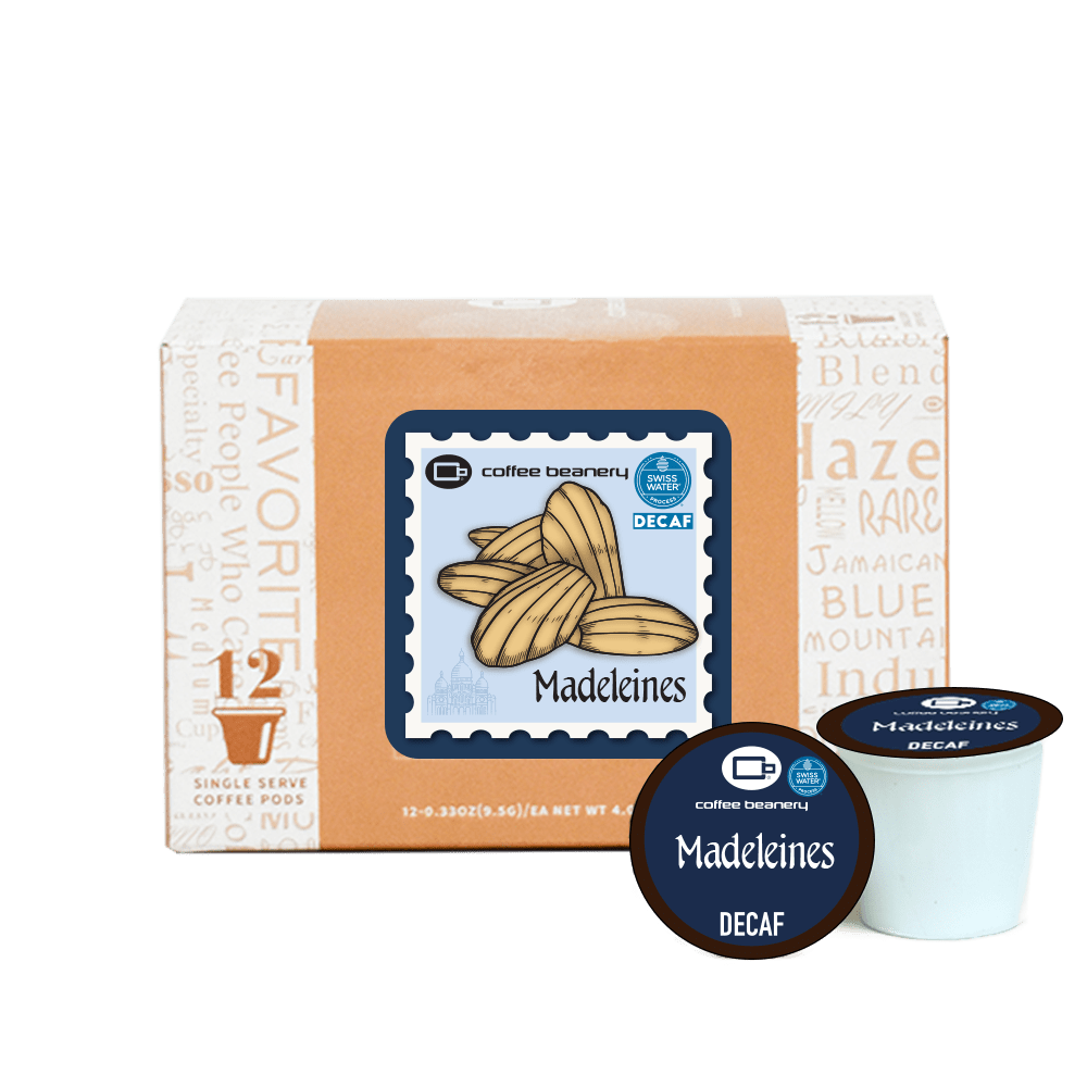 Coffee Beanery Exclusive Decaf Madeleine Flavored Coffee Pods | February 2024