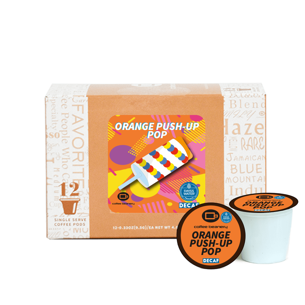 Coffee Beanery Exclusive Decaf Orange Push Pop Flavored Coffee Pods | September 2023