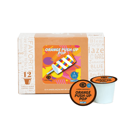 Coffee Beanery Exclusive Decaf Orange Push Pop Flavored Coffee Pods | September 2023
