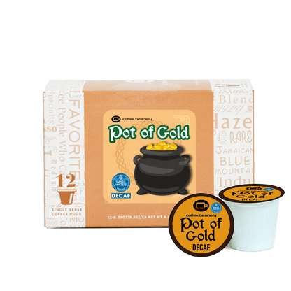 Coffee Beanery Exclusive Decaf Pot O’ Gold Flavored Coffee Pods | March 2024