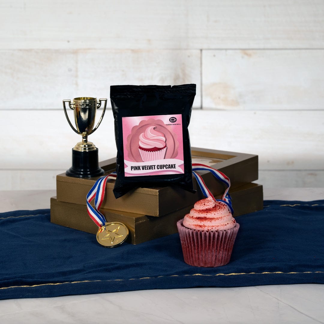 Coffee Beanery Exclusive Pink Velvet Cupcake Flavored Coffee | 2.5oz