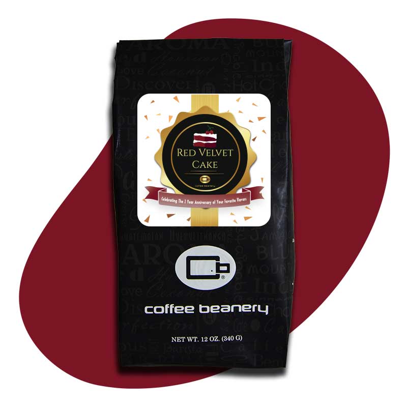 Coffee Beanery Exclusive Red Velvet Cake Flavored Coffee | May 2022