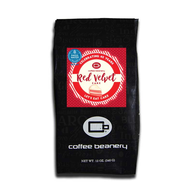Coffee Beanery Exclusive Regular / Automatic Drip Red Velvet Cake Flavored Coffee | August 2021